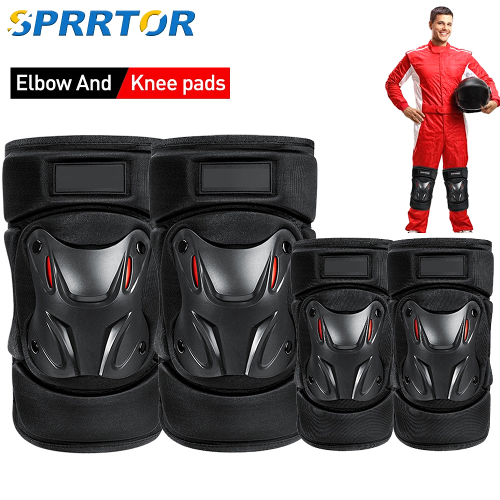 Mountain Biking Elbow Pads - 1 пара защитных наколенников для мотоцикла,